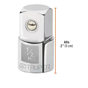 Adaptador de trinquete BOX 6 de 1/2" a 3/4", TRUPER - Product Image 2