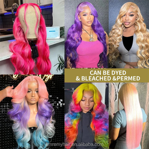 Perruques de cheveux humains bruts vietnamiens de haute qualité 613 13*4 devant complet transparentes blanchies achats en ligne de magasin populaires - Product Image 6