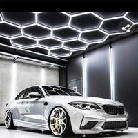 Vente chaude Nano Hexagone Formes Led Lumières Hexagonal Led Toit Lumière 48w 12v Led Hexagone Panneau Lumineux De Voiture