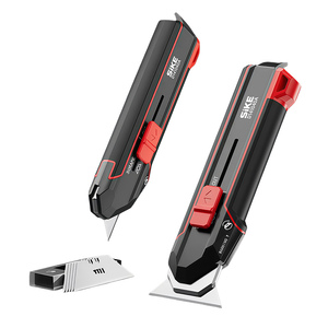 Cuchillo Multiusos 2 en 1 de Aluminio de Grado Profesional, Funcionalidad Dual para Cortar, Innovador Cuchillo de Camping con Cuchilla de Plástico - Product Image 2