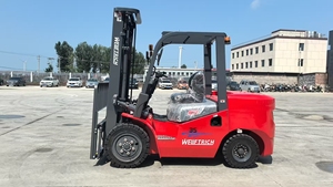 Chariots élévateurs diesel de 3 tonnes, certifiés CE/ISO, garantie d'un an, longueur des fourches 1070 mm, largeur des fourches 200-815 mm, chariots élévateurs personnalisables - Product Image 6