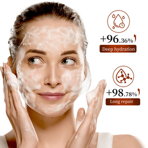 Mooyam OEM Milk ทำความสะอาดผิวหน้าทำความสะอาดอย่างล้ำลึกรูขุมขนปรับสมดุลน้ำมันและน้ำอ่อนโยนโฟมล้างหน้าสำหรับผิวมัน100กรัม - Product Image 4