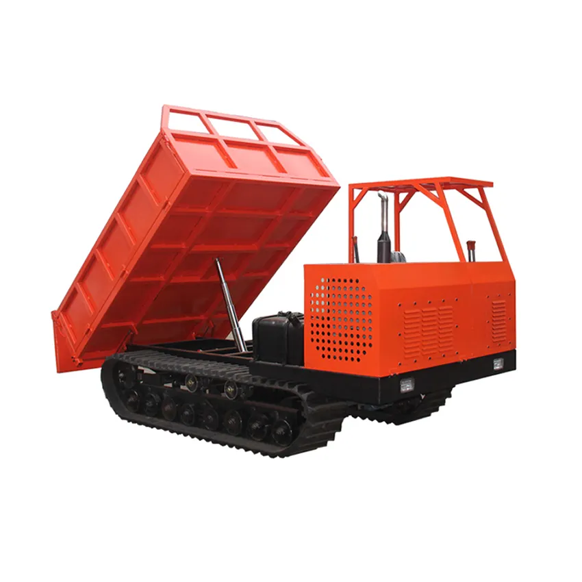 China Crawler Dumper Farm Transporteri Dumper 3 Ton Crawler Carrier