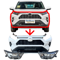Harga Pabrik, untuk Perakitan Bodi Depan Toyota RAV4, Bumper Mobil, Grille, Radiator, Lampu LED, Fender, Kaca Depan, Penggantian, Perbaikan