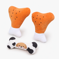 Jouet en peluche personnalisé en forme de fraise rouge et rose, résistant aux morsures, pour la dentition, jouet couineur pour chiens et chats