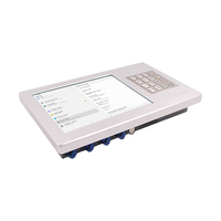 Tablet Android industri Lcd Tft 10 inci desain khusus dengan Panel Ips 350 NIT kecerahan tinggi dan Keypad angka logam.