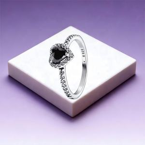 Anillo <span class=keywords><strong>de</strong></span> Plata 925 <span class=keywords><strong>de</strong></span> Alta Calidad con Circonita, Diseño Vintage <span class=keywords><strong>de</strong></span> Doble Corazón, para Mujer, Ideal para Bodas, Compromisos y Fiestas - Product Image 6