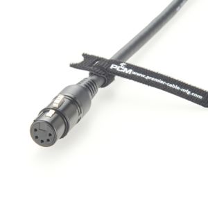 XLR <span class=keywords><strong>5</strong></span>핀 패널 마운트 연장 케이블 남성-여성 브레이드 실드 PVC 재킷 마이크 홈 시어터 DMX 및 디지털 오디오용 - Product Image 4