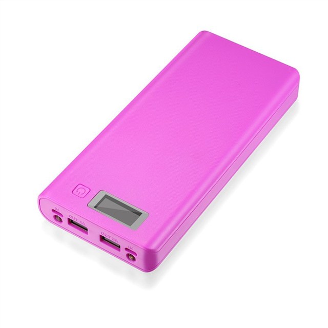 Hot Sale 2 USB Ports 2 Flashlight Power Bank 20000mah Nice LED Digital Display Power Bank for Smartphone