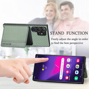 Porte-cartes à puce porte-monnaie étagères personnalisées mode luxe aimant esthétique Cassette Unique housse de téléphone pour S25 S24 Ultra - Product Image 3