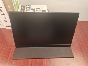 จอภาพคอมพิวเตอร์หน้าจอสัมผัสแบบพกพา15.6นิ้ว2K 60Hz, จอภาพคอมพิวเตอร์ HDMI <span class=keywords><strong>USB</strong></span> <span class=keywords><strong>C</strong></span> หน้าจอภายนอกพร้อมลำโพงคู่สำหรับ PC MAC P - Product Image 4