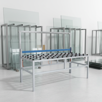 Table de fixation de verre à entraînement par engrenages, pour épaisseurs de 3 à 20 mm, haute productivité, garantie 1 an