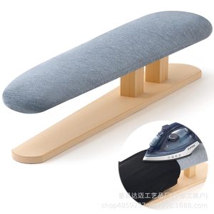 Tabla de planchar de madera engrosada, resistente al calor, para escritorio, taller de costura y reparación, multifuncional - Product Image 1