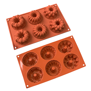 High Temperature Resistant Donut <b>Baking</b> Cake Pastry Can Be Reused <b>Silicone</b> Mold - Product Image 1
