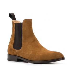 Bottes de cheville en cuir véritable à enfiler sans fermeture éclair Bottes <span class=keywords><strong>Chelsea</strong></span> Unisex Office Plus Size <span class=keywords><strong>Vegan</strong></span> Shoes Taille 12 - Product Image 3