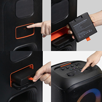2 Paket Baterai JBL 400 Portabel yang Dapat Diganti untuk Speaker PartyBox Stage 320 dan Xtreme 4, Baterai Cadangan