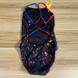 ชุดว่ายน้ำนักแข่งสำหรับผู้หญิงชุดว่ายน้ำแบบวันพีชแห้งเร็วระบายอากาศได้ดีสำหรับฤดูร้อน - Product Image 5