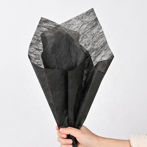 Papel de Envolver Flores de Algodón Impermeable Personalizado al por Mayor, Suministros para Floristas, Papel de Seda para Ramos Florales de 30*30cm, Papel de Forro - Product Image 3
