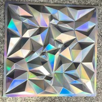 Panneaux muraux texturés 3D en PVC doré moderne, style diamant, imperméables, ignifuges, antibactériens, garantie 1 an