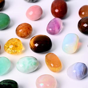 High Quality Natural Crystal Polished Tumbled Stone 2-3cm Crystal Tumbles for Home Decoration - Product Image 5