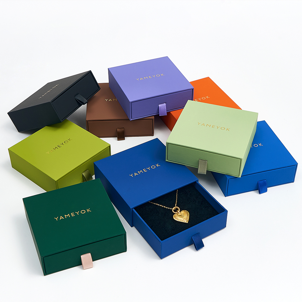 Luxury Cardboard Earring Necklace Packaging - Custom Logo