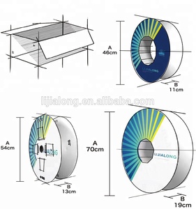 Lijialong Chất lượng cao đống thời tiết Strip với vây cho Windows - Product Image 4
