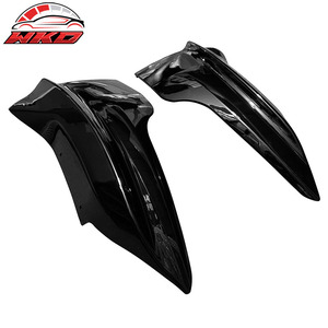 Divisores de Parachoques Delanteros para Tesla Model Y 2020-2024, Alerones de Esquina de PP - Negro Brillante, Kit de Carrocería de Alta Calidad - Product Image 2