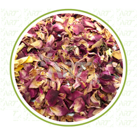 Pétales de rose séchés au soleil, extrait végétal pour les soins de la peau, des cheveux et les traitements de beauté à base de plantes, favorise l'hydratation et l'éclat de la peau