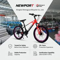Vélo de montagne pour étudiants SY, 20 pouces, siège et guidon réglables, vélo sûr pour les grands garçons, promotionnel et très vendu