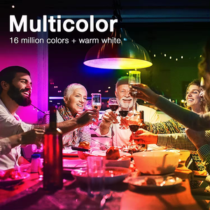 Tuya Nhà 100-265V rgbcw 9W <span class=keywords><strong>E27</strong></span> A60 LED thông minh <span class=keywords><strong>Bluetooth</strong></span> nghệ thuật bóng đèn AC cung cấp điện với điều khiển từ xa Chế độ chuyển đổi - Product Image 6