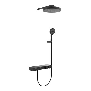 Ensemble de <span class=keywords><strong>douche</strong></span> thermostatique semi-encastré en or rose brossé de conception <span class=keywords><strong>italienne</strong></span> avec pré-installation murale - Product Image 3