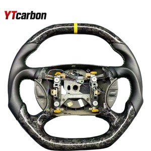 พวงมาลัยคาร์บอนไฟเบอร์ฟอร์จแบบกำหนดเองของ YTcarbon หุ้มด้วยหนังกลับอิตาลี สำหรับรถมัสแตง ฟ-150 ไลท์นิ่ง เอ็กซ์พลอเรอร์ สปอร์ต เทรเซอร์ เรนเจอร์ ปี 1994-2005 - Product Image 6