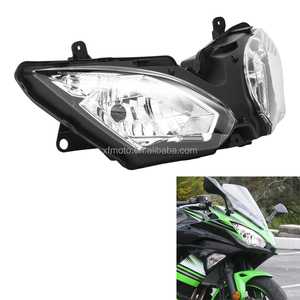 Conjunto de Faro Delantero y Soporte de Carenado para Motocicleta TCMT, Compatible con <span class=keywords><strong>Kawasaki</strong></span> <span class=keywords><strong>Ninja</strong></span> <span class=keywords><strong>650</strong></span> 2017-2019 <span class=keywords><strong>2018</strong></span>, Soporte para Lámpara Delantera - Product Image 2