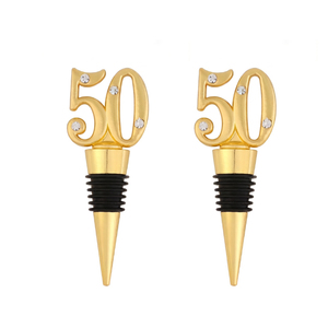 Recuerdos <span class=keywords><strong>para</strong></span> Invitados de Cumpleaños Número 40, 50, 60, 70 y 80, Tapón de Botella de Vino <span class=keywords><strong>para</strong></span> Celebrar 40 Años, Regalo de Boda, Decoración <span class=keywords><strong>para</strong></span> Fiestas - Product Image 3