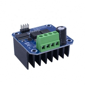 <span class=keywords><strong>BTS7960</strong></span> 5.5V-27V DC 43A pilote de moteur pas à pas PWM Module de carte de conduite Double pont en H 43A haute puissance - Product Image 1