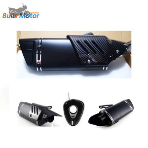 รถจักรยานยนต์ทั่วไปแบบสวมบนท่อไอเสียเก็บเสียงสำหรับ Yamaha Tmax nvareox 155 R3 <span class=keywords><strong>Kawasaki</strong></span> Ninja250 <span class=keywords><strong>Z250SL</strong></span> Ninja650 Ninja400 - Product Image 2