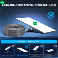 Kabel Ethernet Satelit Tahan Air 24AWG 2026 SM 150FT Starlink Standard 4/4 X/Gen3/V4/V5 |   Ekstensi Pengganti Buatan Cina