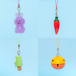 Tube en aluminium flexible de couleur suspendu anneau unique 303 fermoir mousqueton - Product Image 4