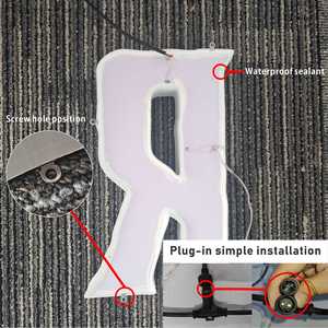 Tùy chỉnh 3D <span class=keywords><strong>RGB</strong></span> <span class=keywords><strong>LED</strong></span> signage, lập trình với ngọn lửa năng động & hiệu ứng sóng, 3D logo và nhãn hiệu độc đáo - Product Image 4