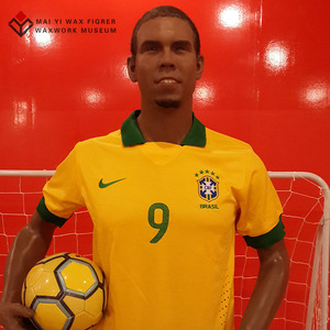 A grandezza naturale Vivido Sport Famoso Statue di Cera di Celebrità del silicone Cera Figura <span class=keywords><strong>Kobe</strong></span> Bryant per la Visualizzazione