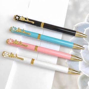 Cute Cherry Blossom Metal Promotional <b>Pen</b> Creative Neutral 1.0mm Ballpoint <b>Pen</b> - Product Image 2
