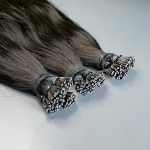 Todos los colores teñidos de alta calidad longitud personalizada 100g vietnamita I Tip extremos completos nuevo cabello virgen - Product Image 5