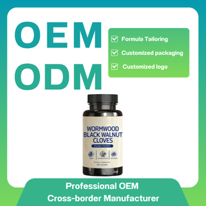 OEM layanan Label pribadi Wormwood, hitam Walnut & semanggi kapsul | 120 kapsul | Herbal kompleks | Non-gmo, Bebas Gluten - Product Image 5