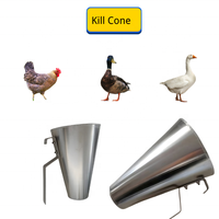 Nouvelle machine d'abattage de volailles mobile pour abattoir de poulets, cône d'abattage pour l'industrie avicole