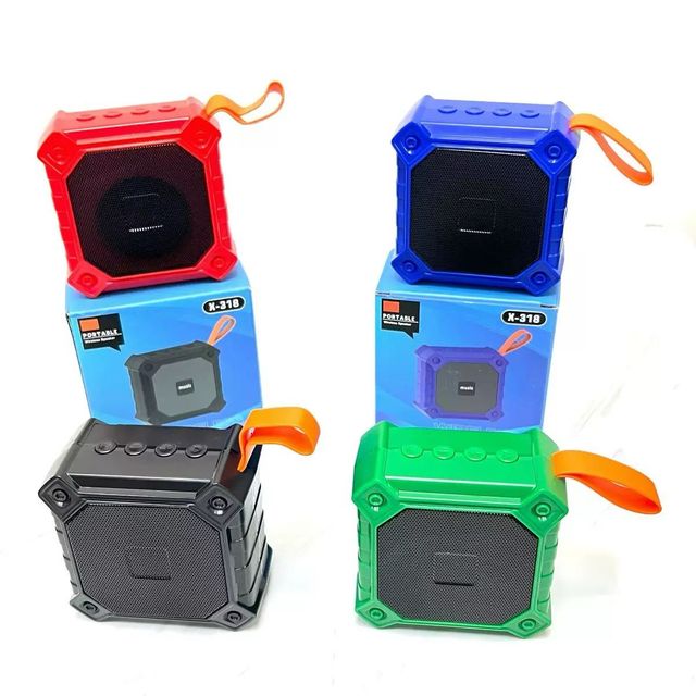 Mini Wireless Speaker with BT TF USB Flash Subwoofer 3W Output Power Passive Outdoor Stereo for Parties Charging Small Gift