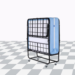 Sofá <span class=keywords><strong>cama</strong></span> plegable para dormir, <span class=keywords><strong>cama</strong></span> individual de espuma de memoria de gel, <span class=keywords><strong>blanca</strong></span>, barata, para hotel y casa - Product Image 2