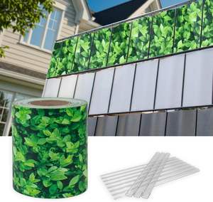 Bandes de protection d'écran de confidentialité en PVC incl. Clips de fixation 450 <span class=keywords><strong>gsm</strong></span> - Product Image 2