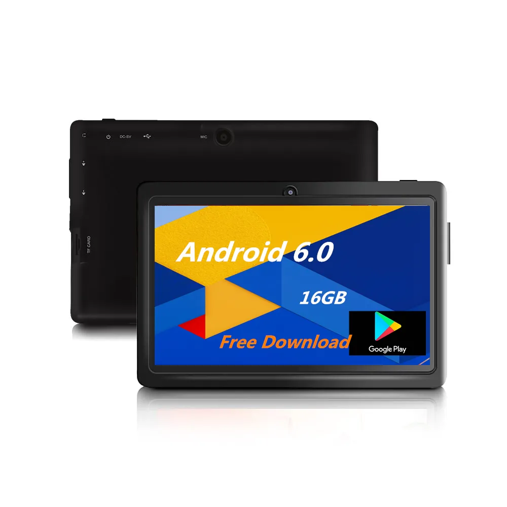 Goedkoopste Q88 Tablet 7 Inch Android 4.4 512Mb 8Gb Allwinner A33 Tablet Pc, goedkope 7 Inch Tablet 3G