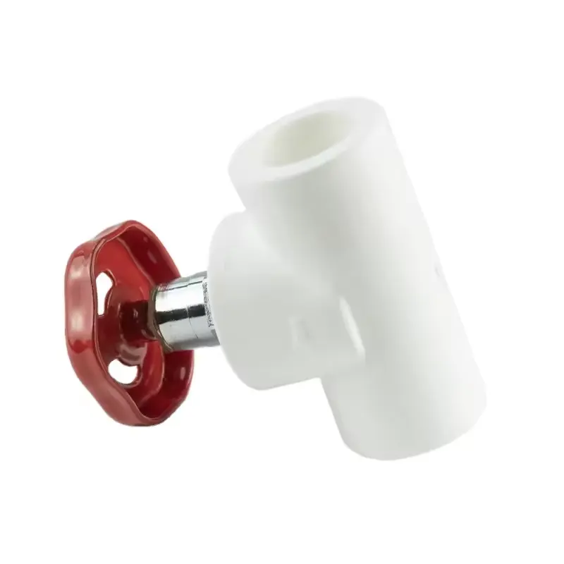 PPR Fittings and Stop Valve Sanitary Plumbing Items for Hot Water Welding Connection