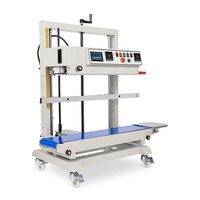 Machine de scellage vertical continu automatisée 220V avec écran tactile et impression de date, code-barres et QR code